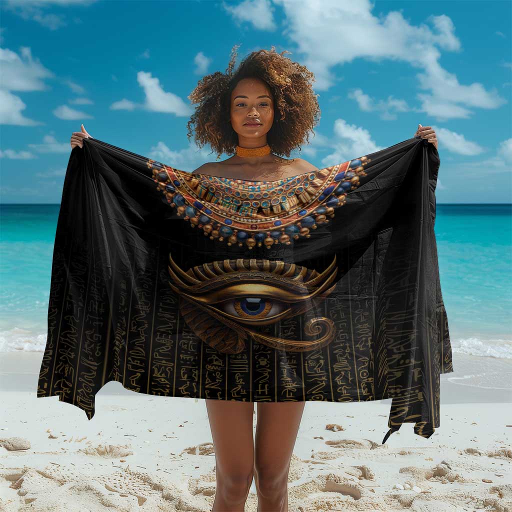 Egypt Eyes Of Horus Sarong with Egyptian Hieroglyphs LT9