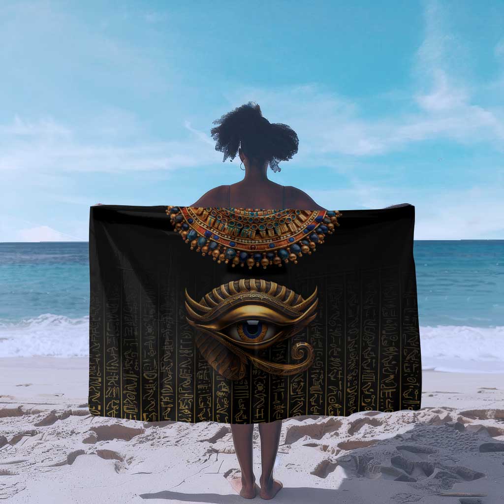 Egypt Eyes Of Horus Sarong with Egyptian Hieroglyphs LT9