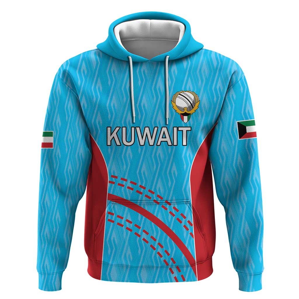 Custom Kuwait Cricket Hoodie Kuwayt Sporty Pattern LT9