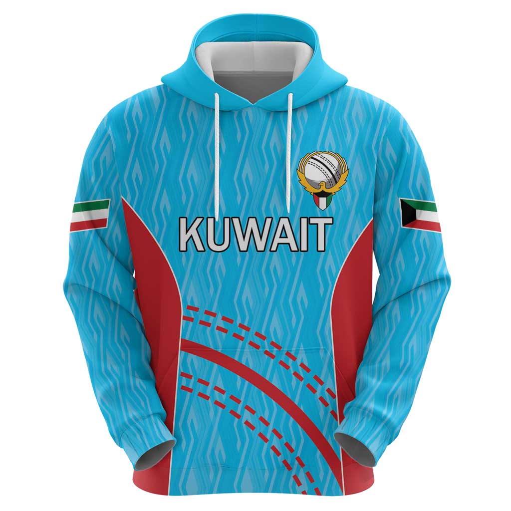 Custom Kuwait Cricket Hoodie Kuwayt Sporty Pattern LT9