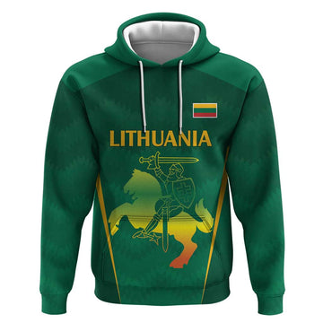 Lithuania Rugby Custom Hoodie Lietuvos Nacionaline Regbio Sąjungos Komanda LT9