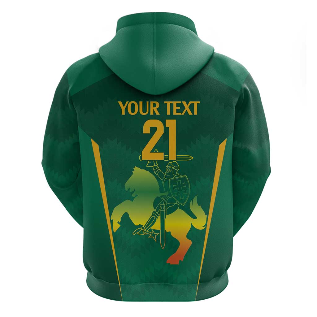 Lithuania Rugby Custom Hoodie Lietuvos Nacionaline Regbio Sąjungos Komanda LT9