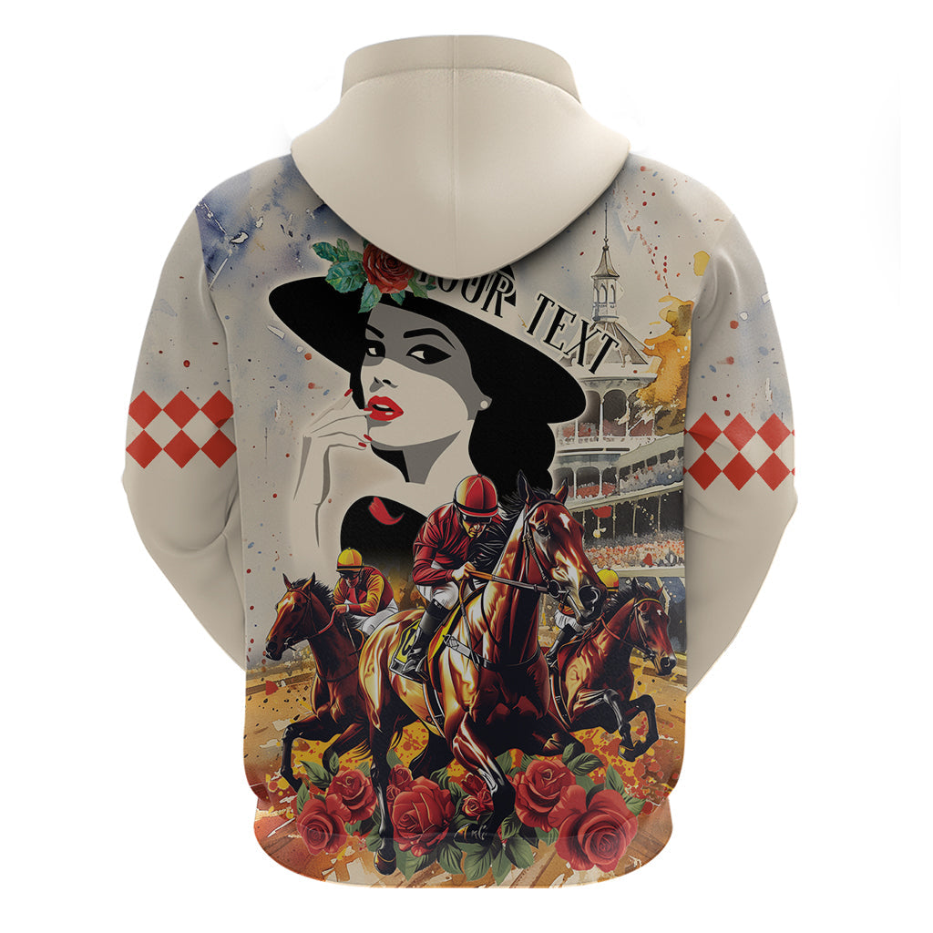 Personalized Kentucky Ladies Hoodie The Run For The Roses Derby LT9