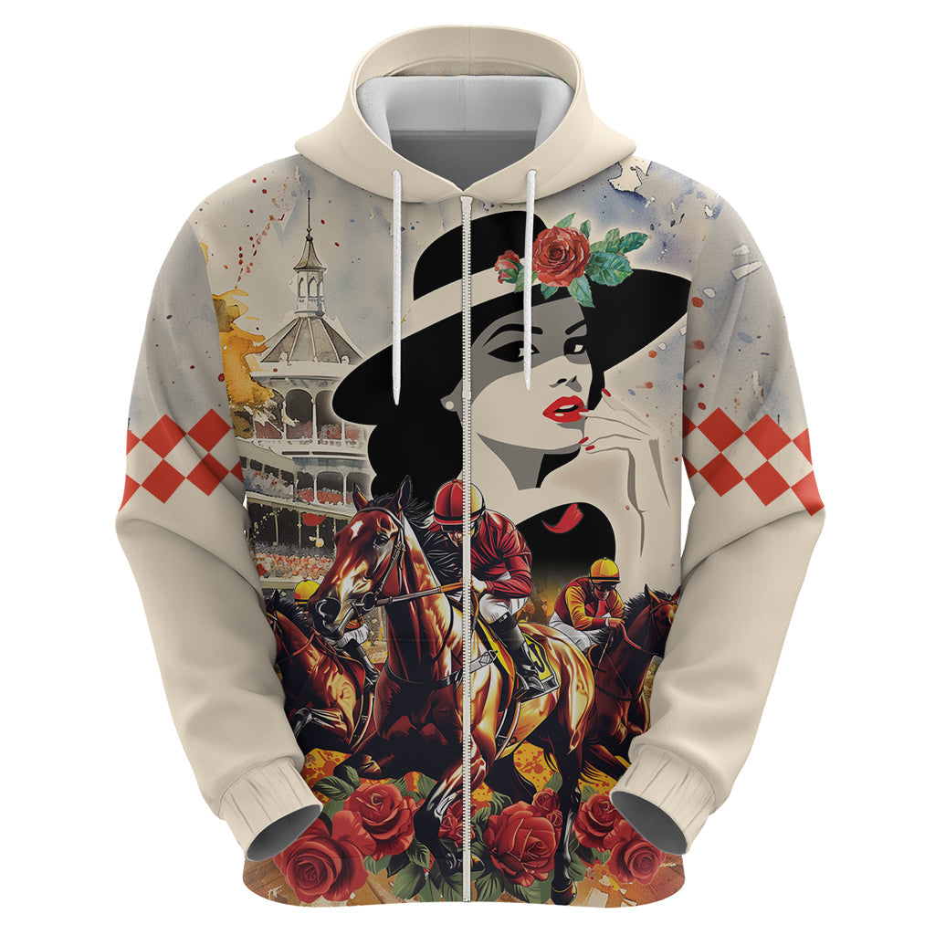 Personalized Kentucky Ladies Hoodie The Run For The Roses Derby LT9