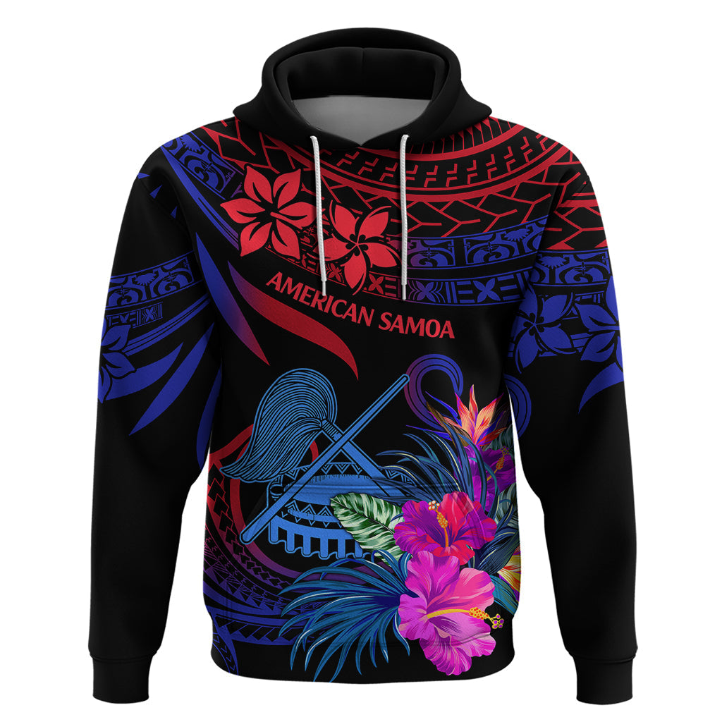 American Samoa Hoodie Manu'a Cession Day Polynesian Tribal LT9