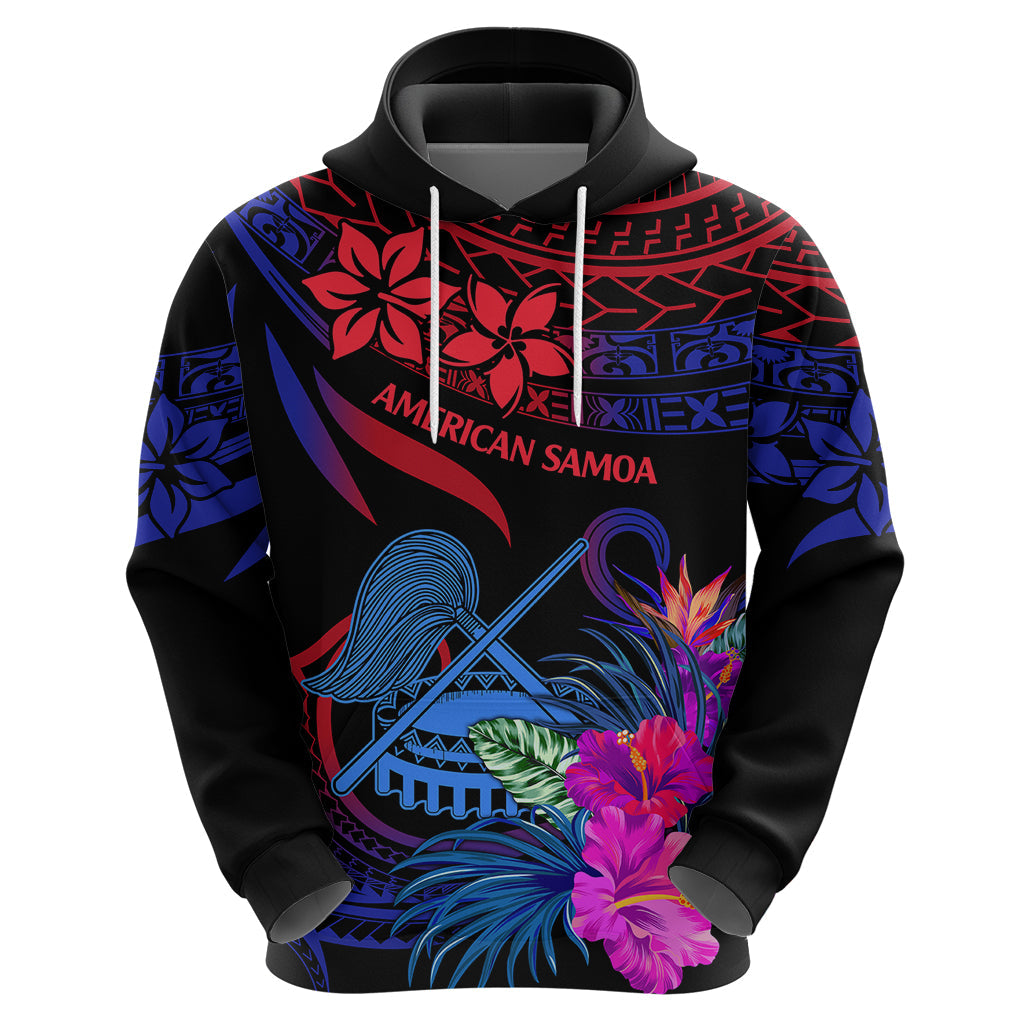 American Samoa Hoodie Manu'a Cession Day Polynesian Tribal LT9