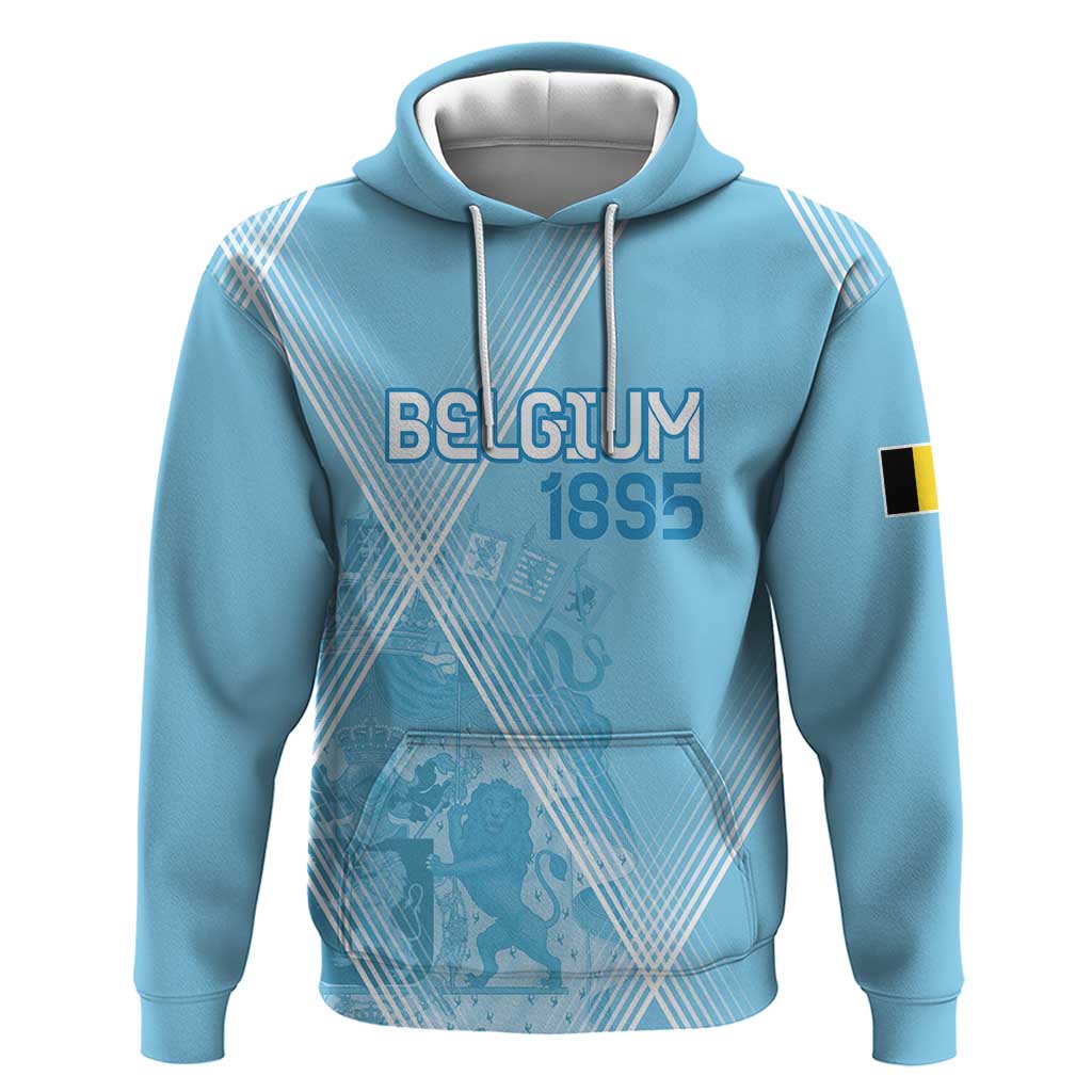 Custom Belgium 1895 Football Hoodie De Rode Duivels Come Together LT9