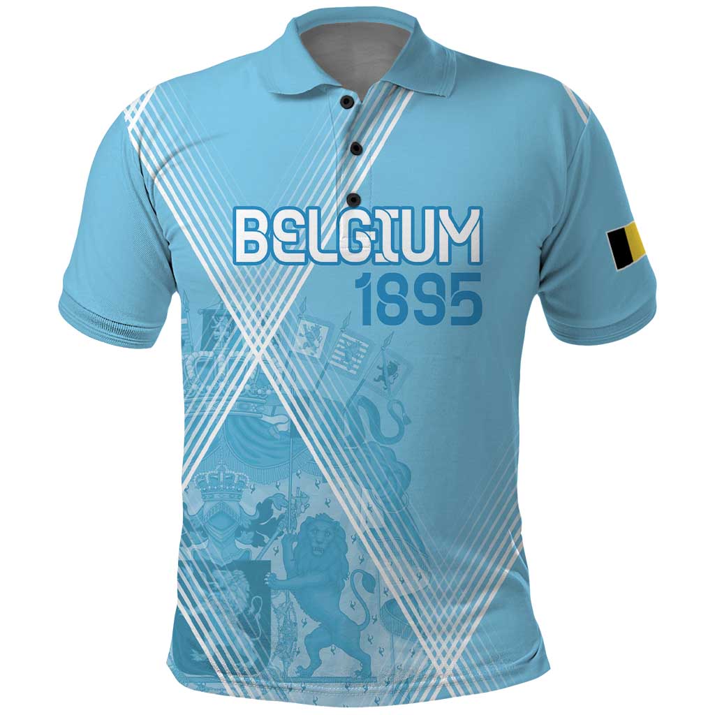 Custom Belgium 1895 Football Polo Shirt De Rode Duivels Come Together LT9