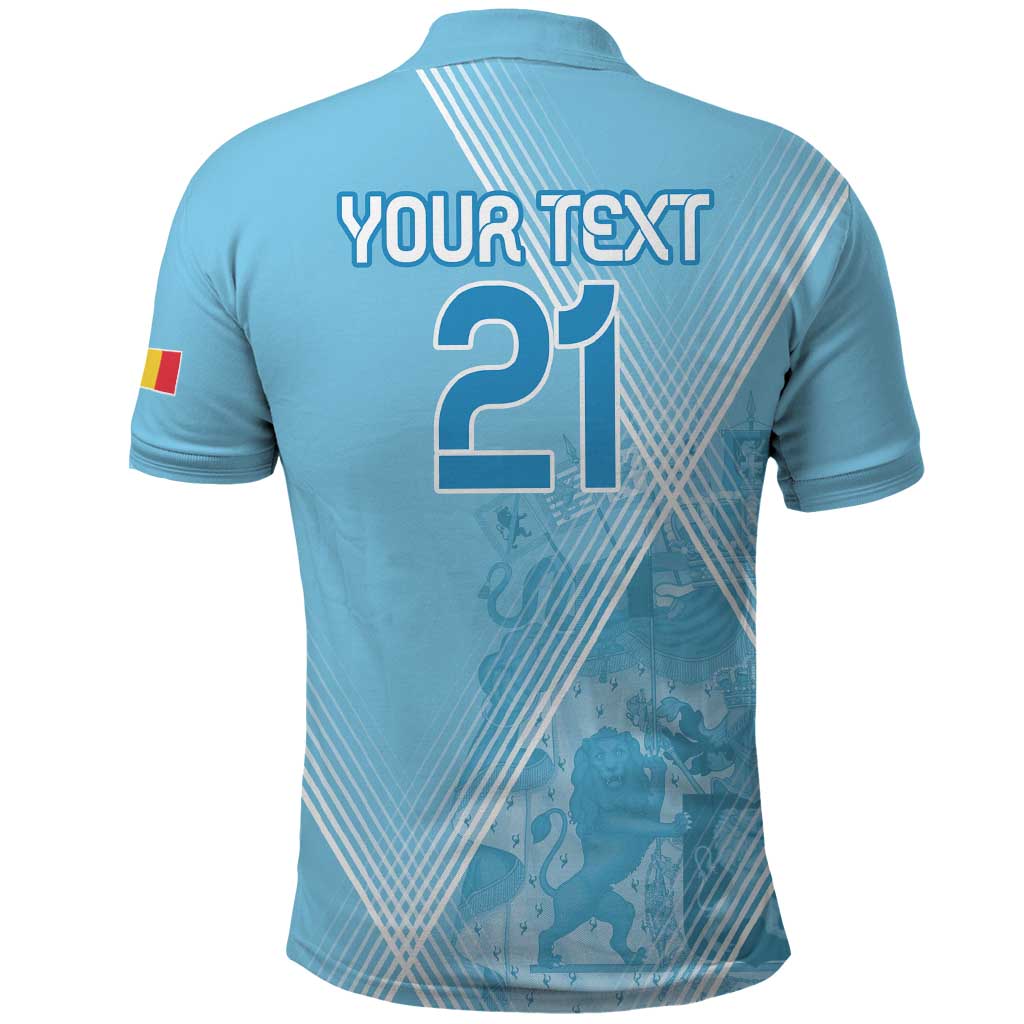 Custom Belgium 1895 Football Polo Shirt De Rode Duivels Come Together LT9