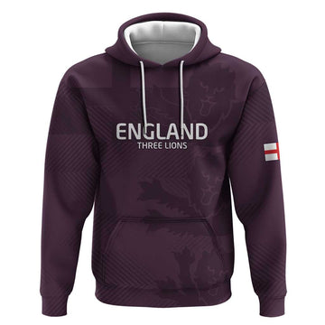 Custom England Football Hoodie Come On Champions LT9