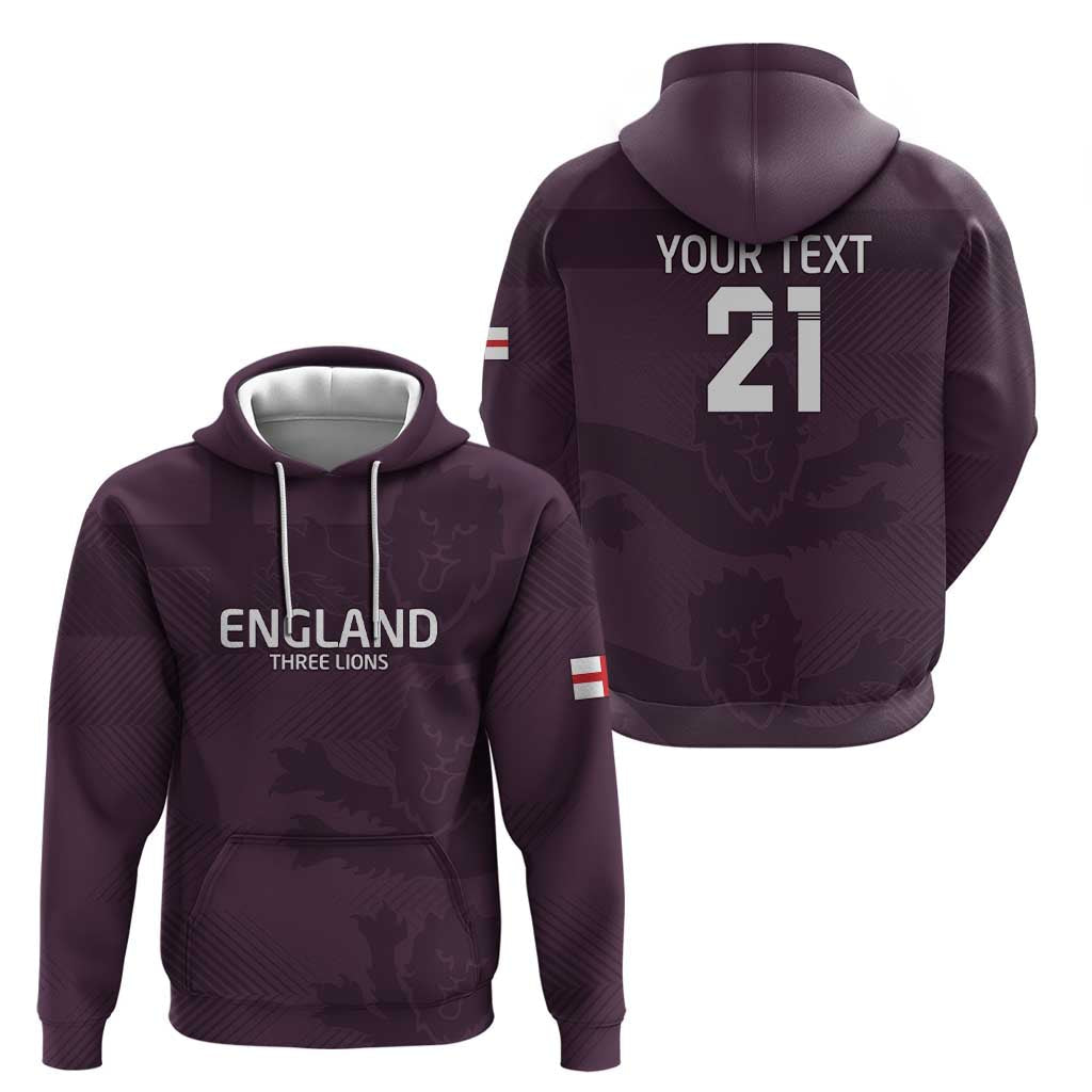 Custom England Football Hoodie Come On Champions LT9