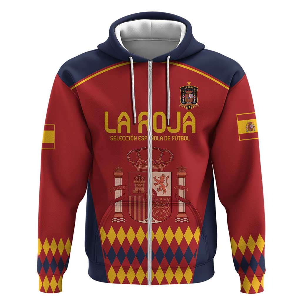 Custom Spain Football Hoodie Come on La Roja LT9