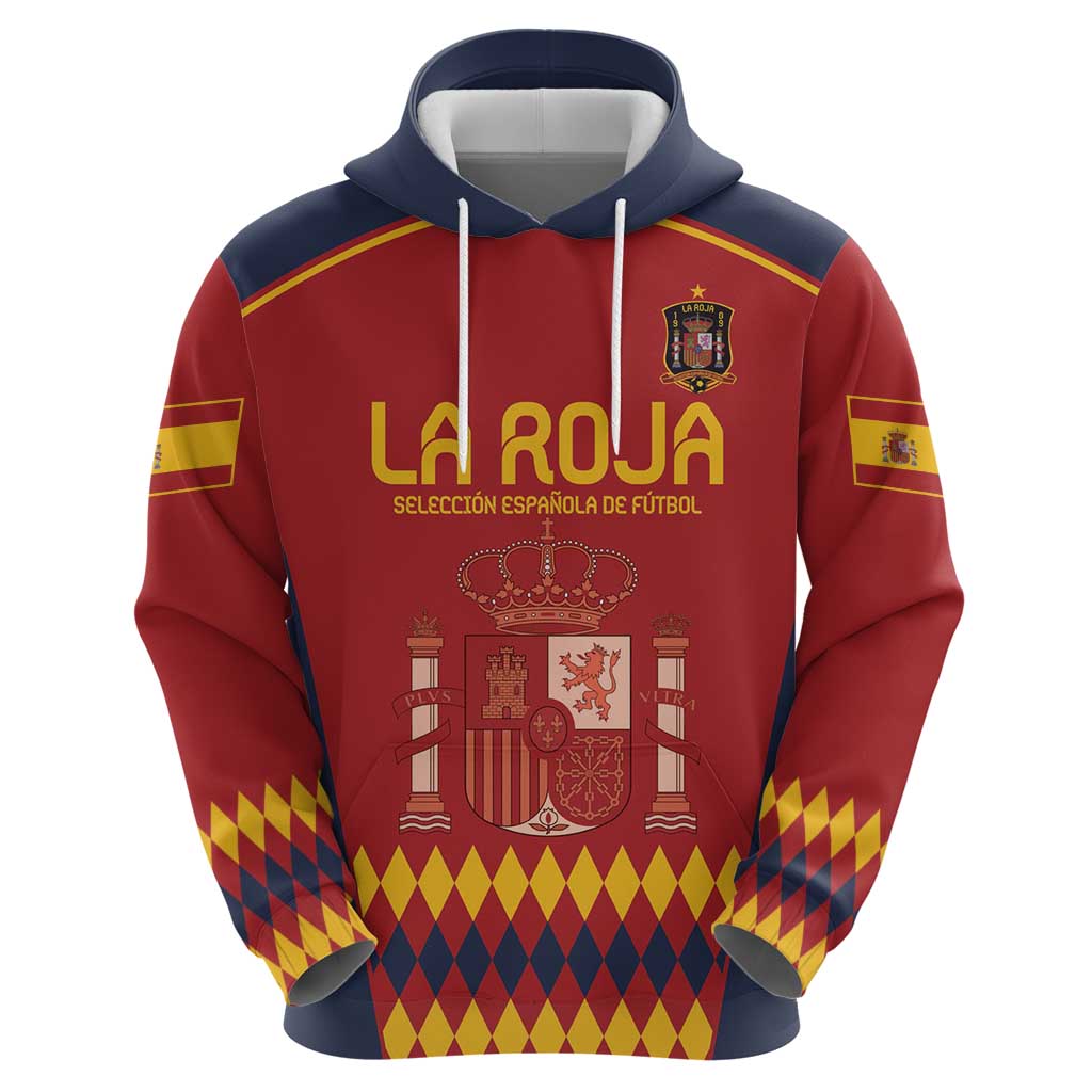 Custom Spain Football Hoodie Come on La Roja LT9