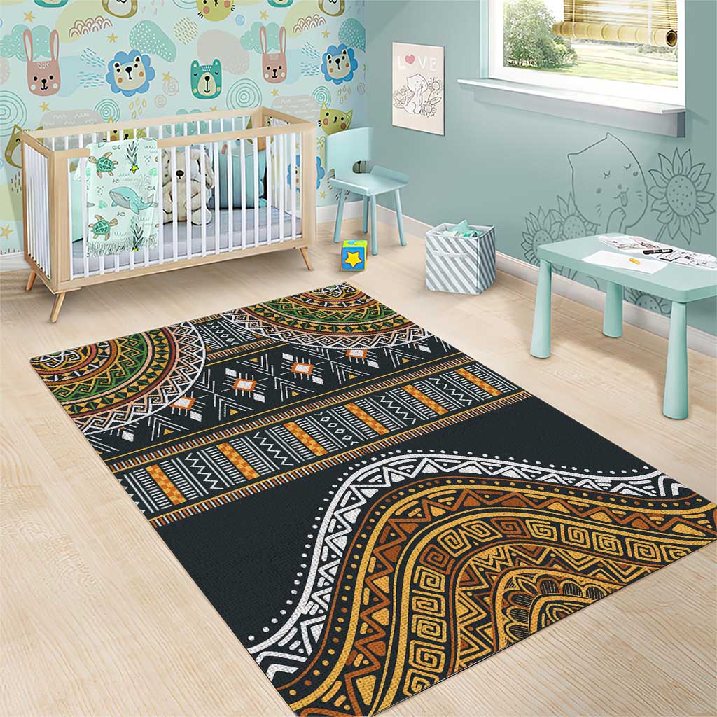 Afro Ethnic Native Pattern Area Rug LT9