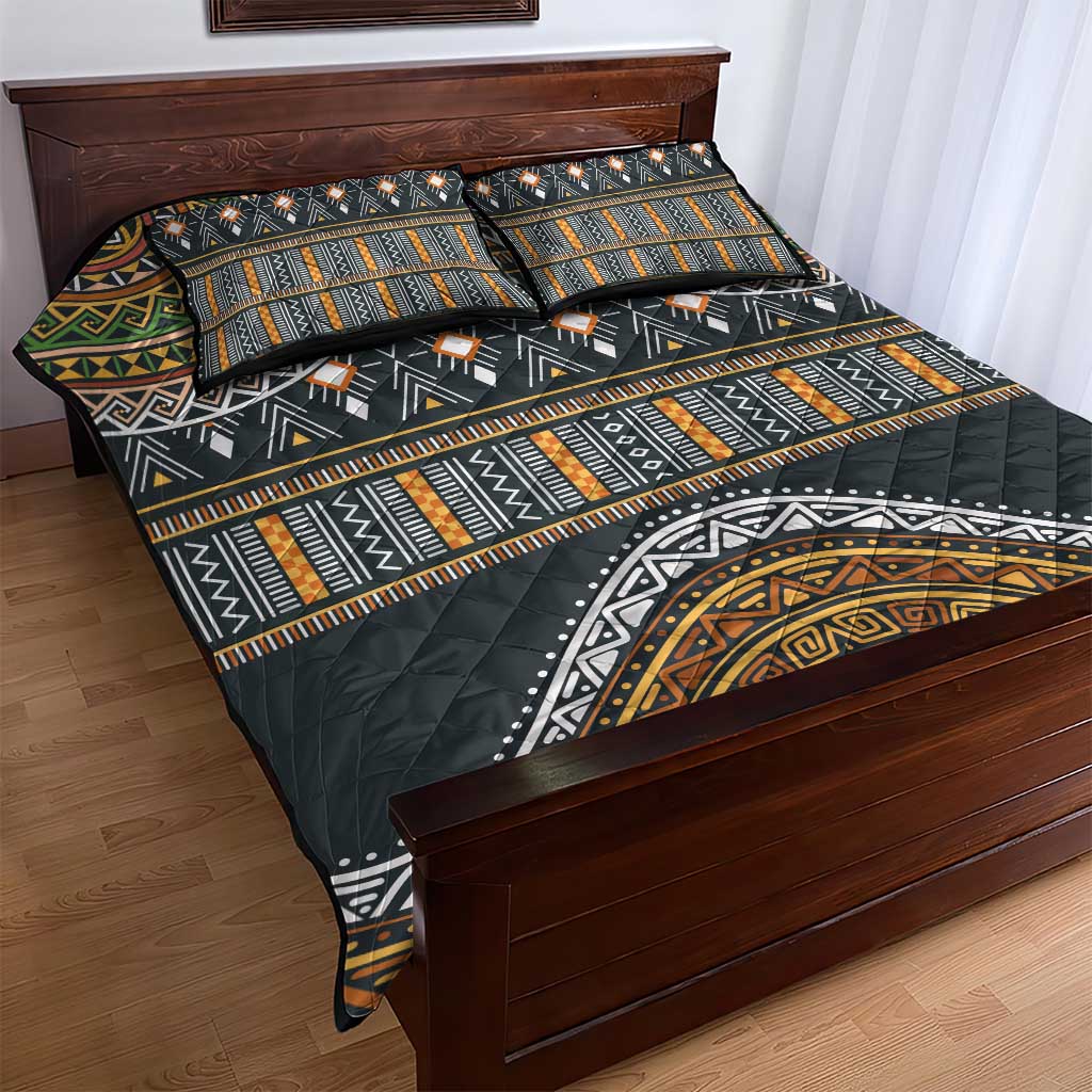 Afro Ethnic Native Pattern Quilt Bed Set LT9