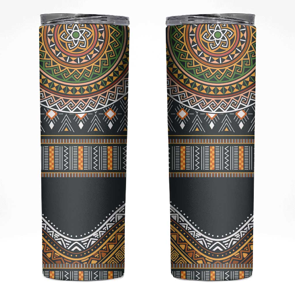 Afro Ethnic Native Pattern Skinny Tumbler LT9