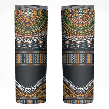 Afro Ethnic Native Pattern Skinny Tumbler LT9
