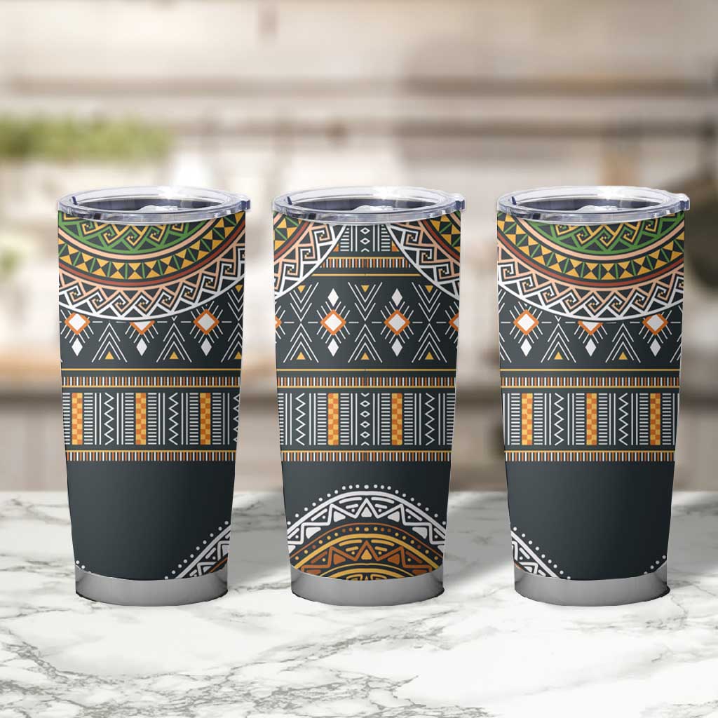 Afro Ethnic Native Pattern Tumbler Cup LT9
