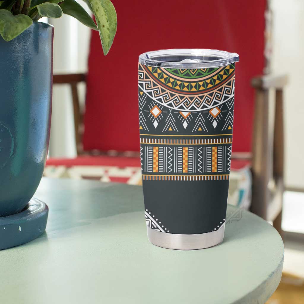 Afro Ethnic Native Pattern Tumbler Cup LT9