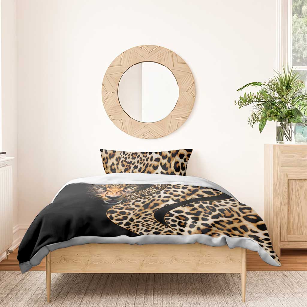 Afro Leopard Skin Pattern Bedding Set Version 01 LT9