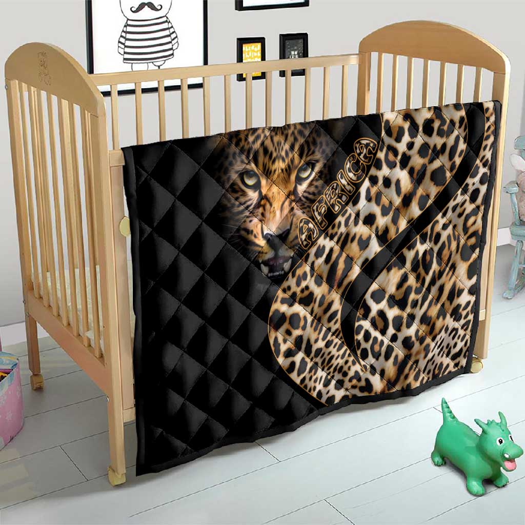 Afro Leopard Skin Pattern Quilt Version 01 LT9