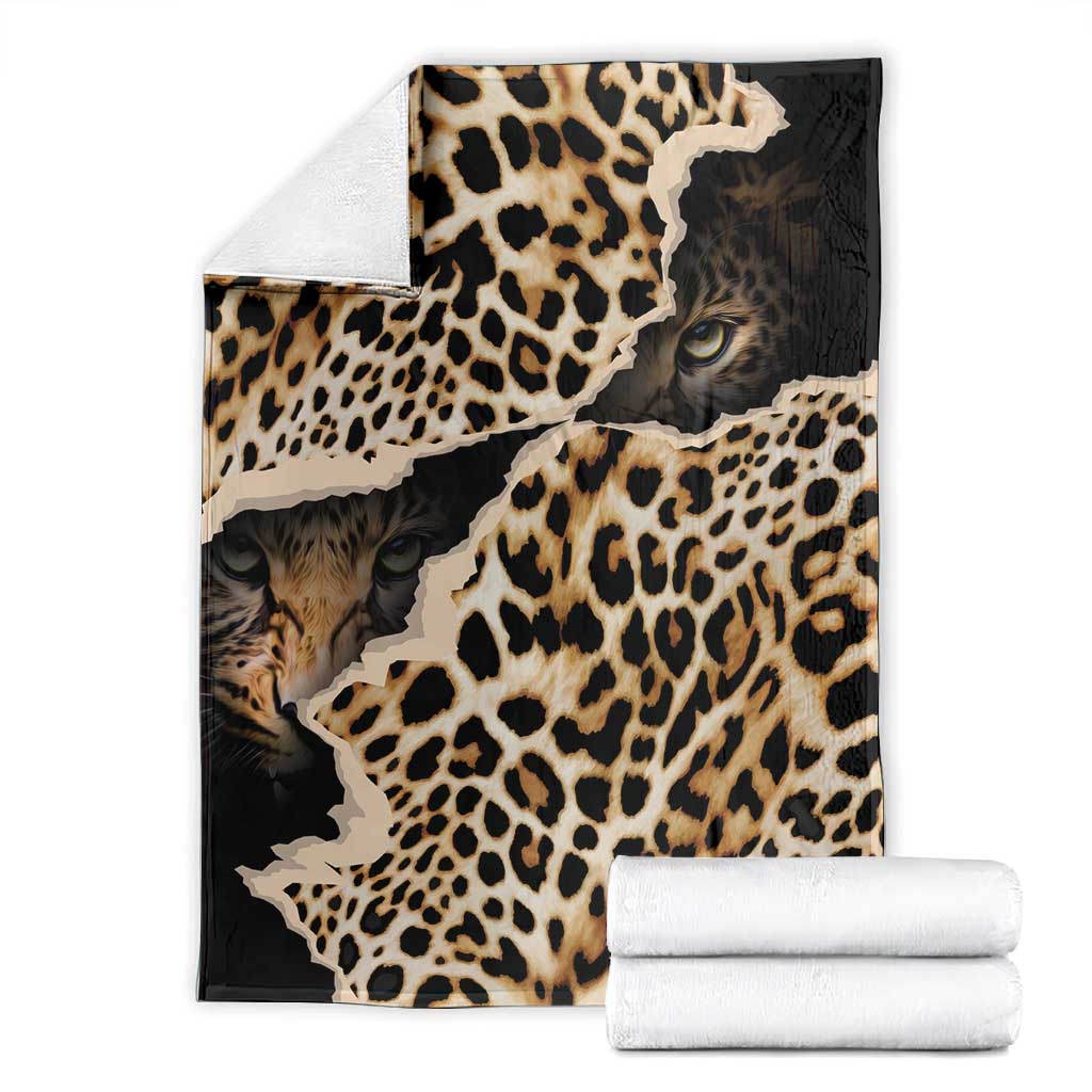 Afro Leopard Skin Pattern Blanket Version 02 LT9