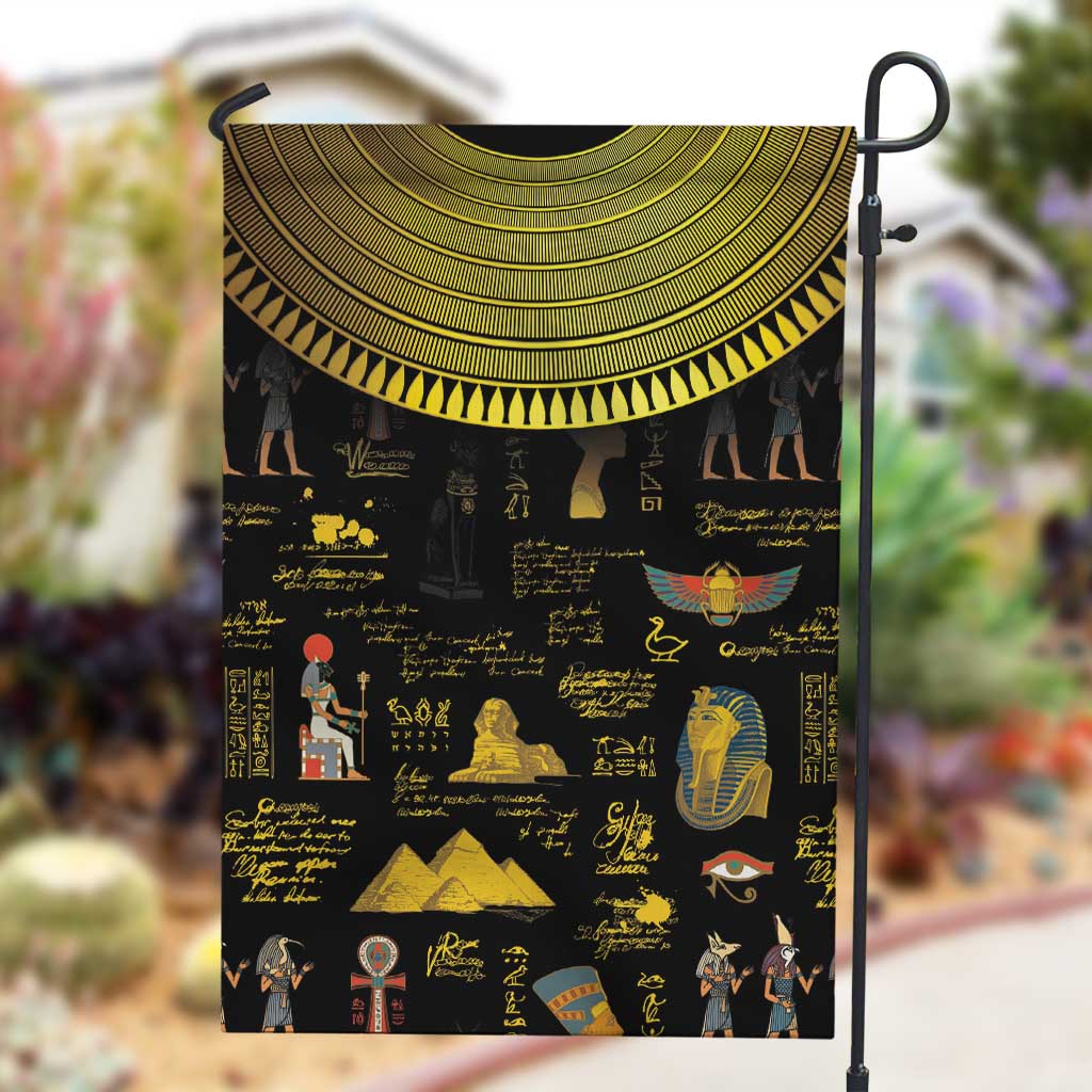 Ancient Egypt and Hieroglyphs Garden Flag LT9
