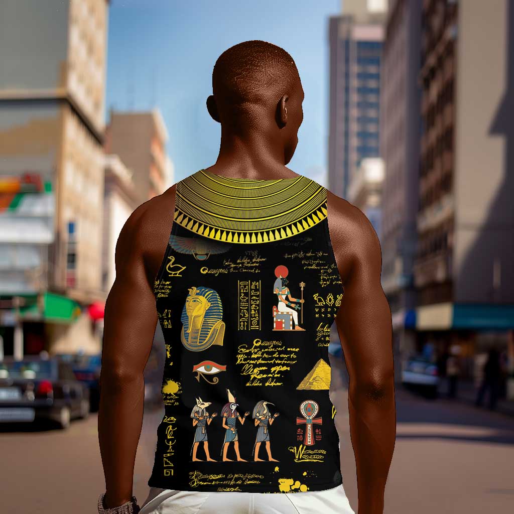 Ancient Egypt and Hieroglyphs Men Tank Top LT9