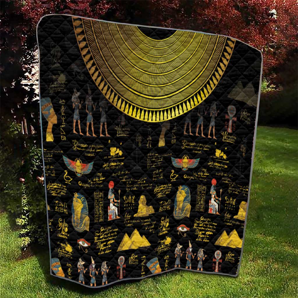 Ancient Egypt and Hieroglyphs Quilt LT9