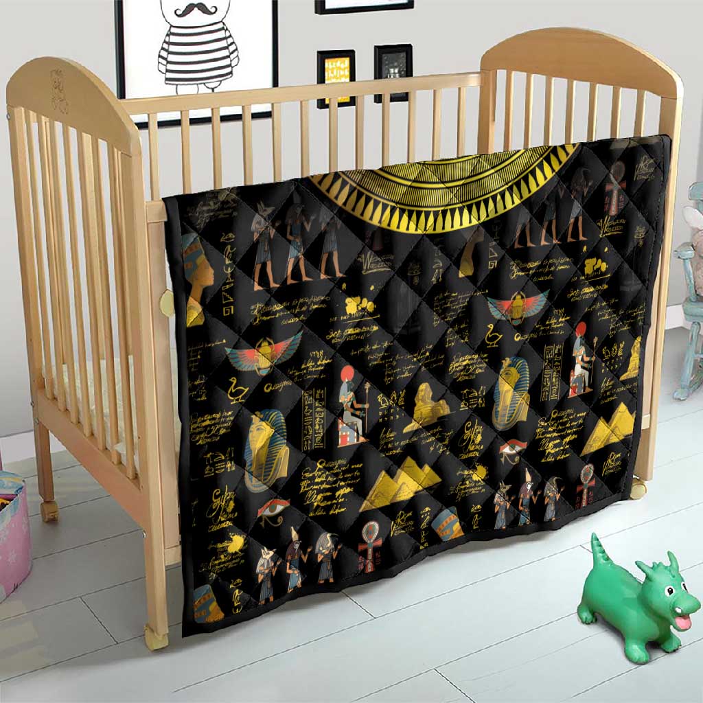 Ancient Egypt and Hieroglyphs Quilt LT9