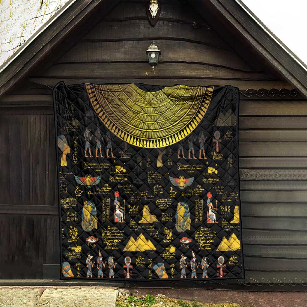 Ancient Egypt and Hieroglyphs Quilt LT9