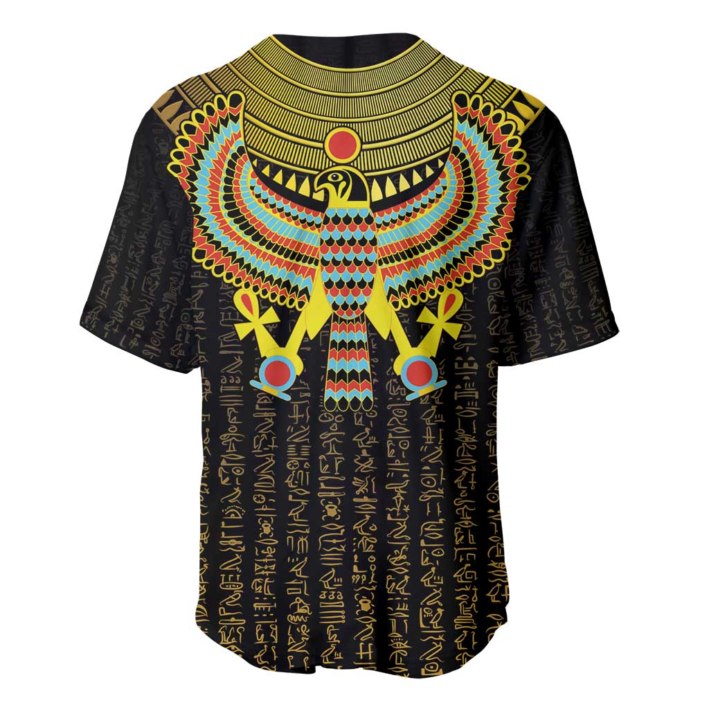 Ancient Egyptian Baseball Jersey Symbol of Horus The Falcon God LT9