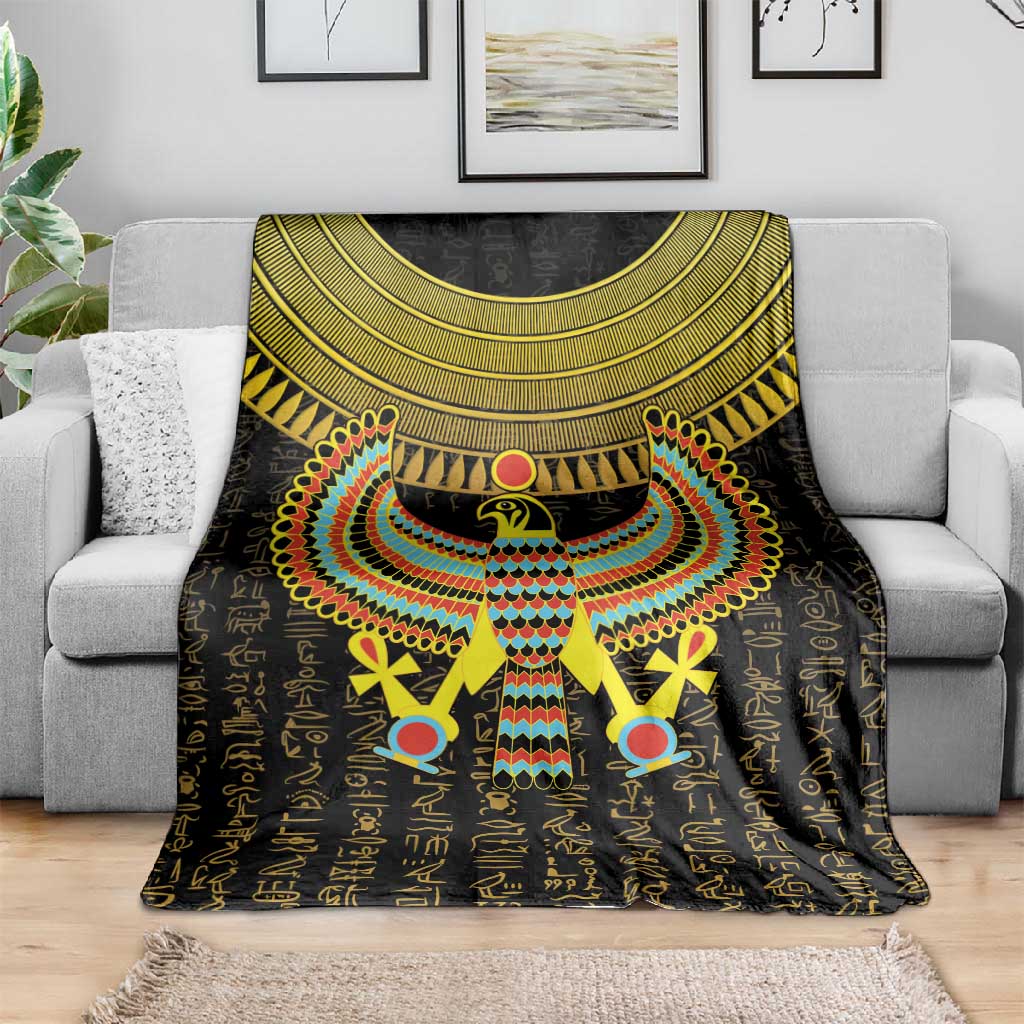 Ancient Egyptian Blanket Symbol of Horus The Falcon God LT9