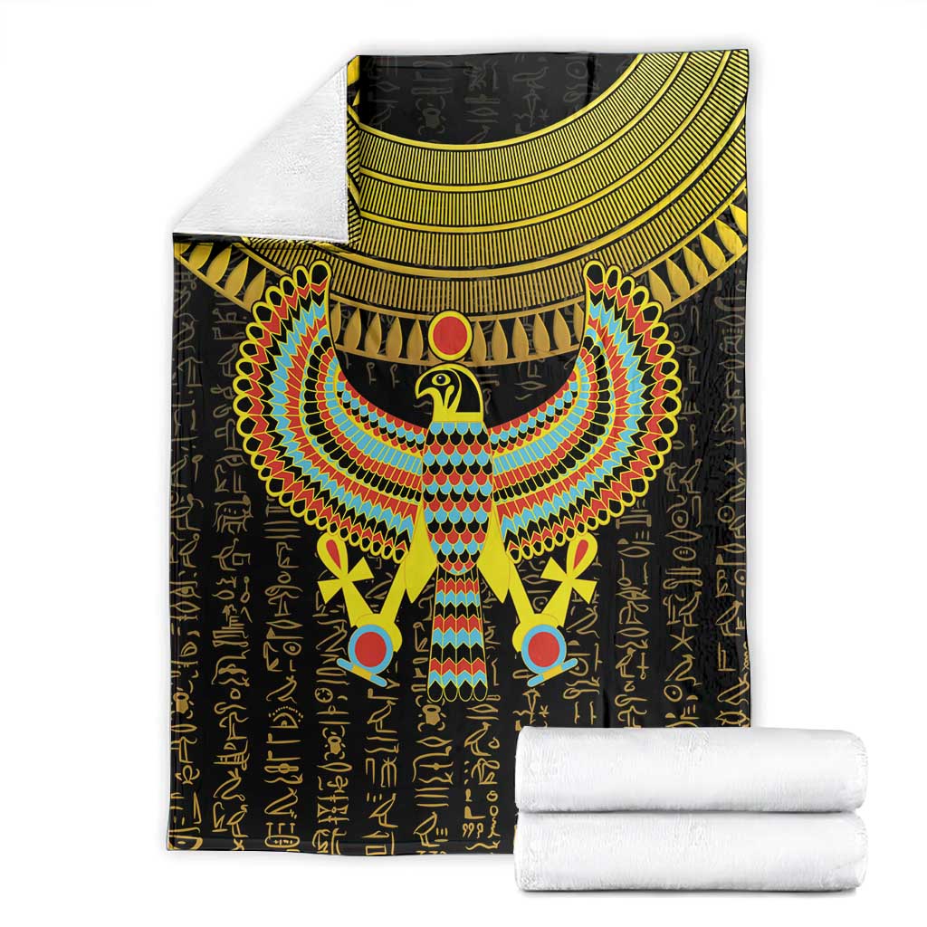 Ancient Egyptian Blanket Symbol of Horus The Falcon God LT9