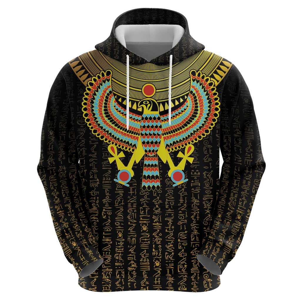 Ancient Egyptian Hoodie Symbol of Horus The Falcon God LT9
