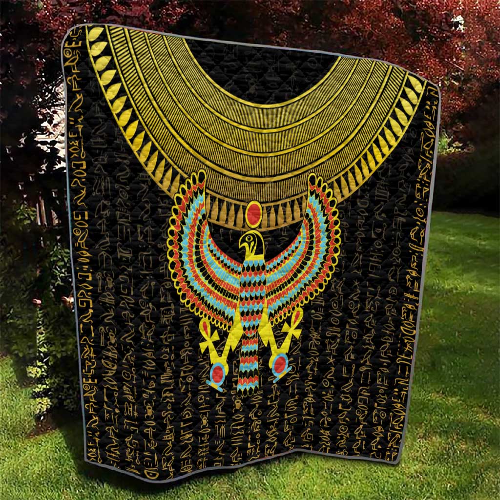 Ancient Egyptian Quilt Symbol of Horus The Falcon God LT9