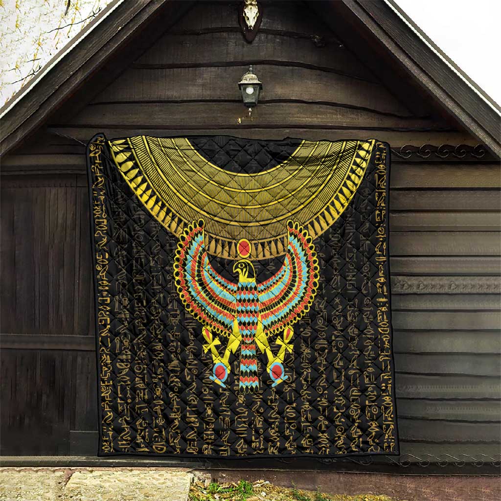 Ancient Egyptian Quilt Symbol of Horus The Falcon God LT9