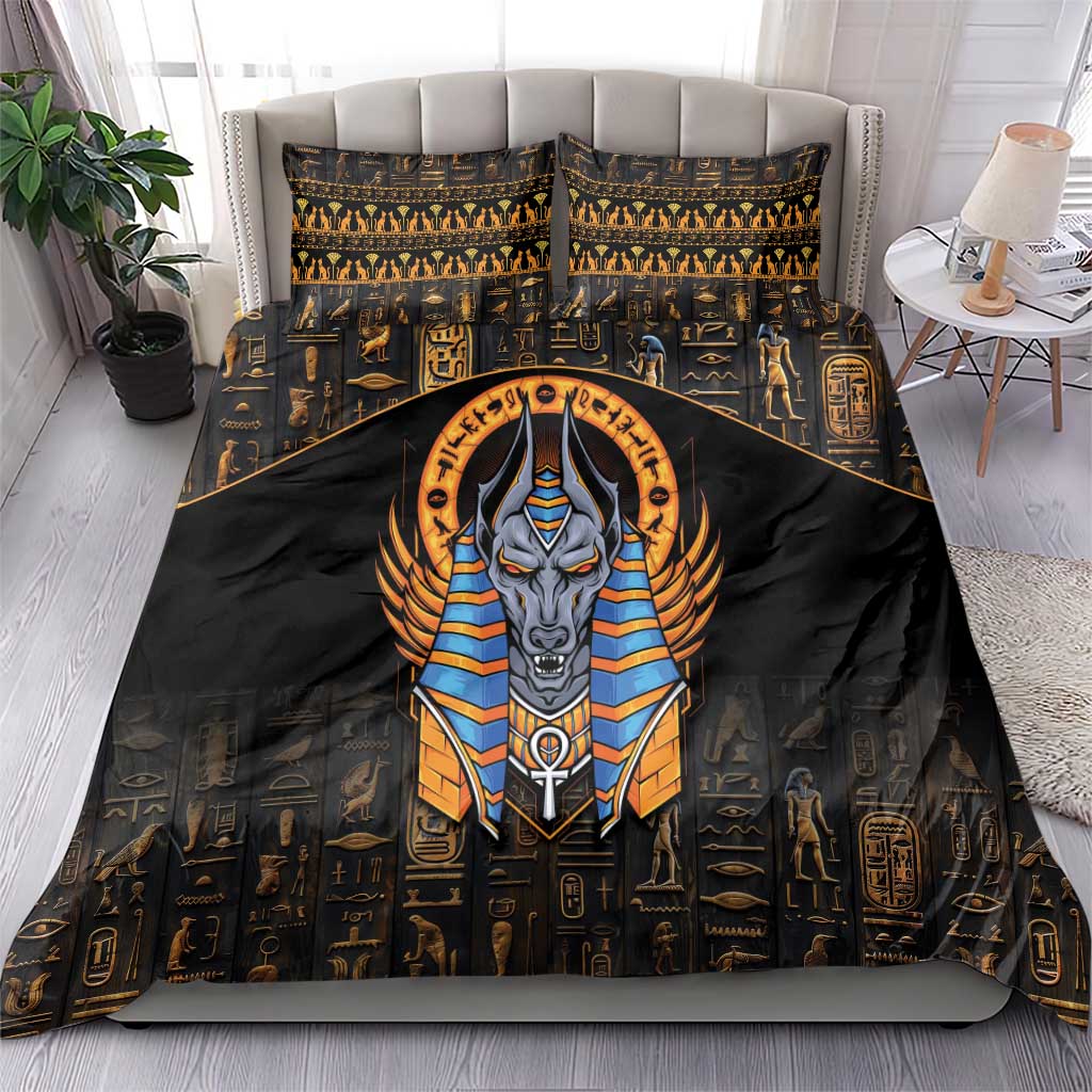 Egyptian Anubis Bedding Set Ancient Egypt Culture LT9
