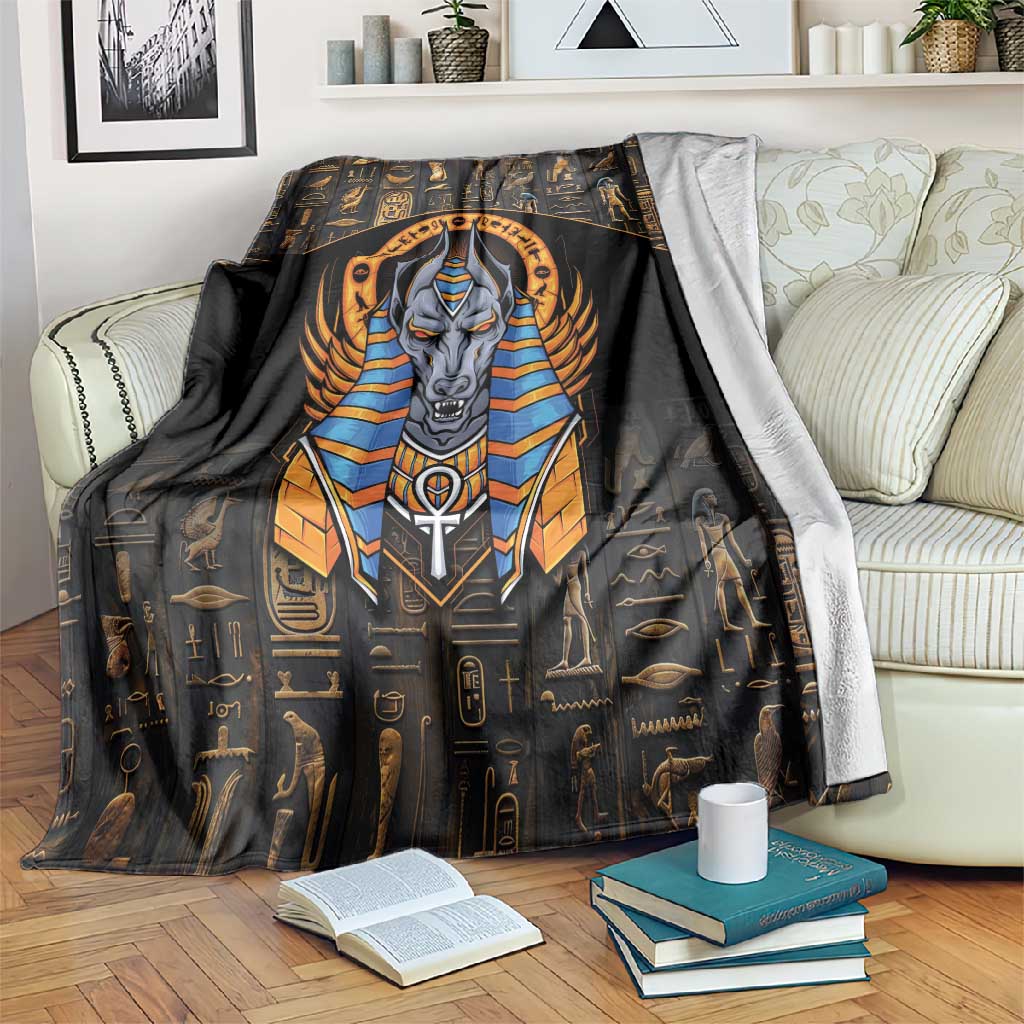 Egyptian Anubis Blanket Ancient Egypt Culture LT9