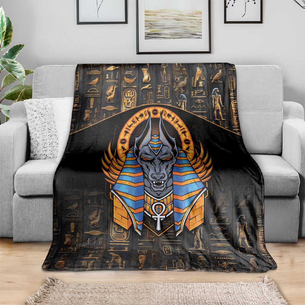 Egyptian Anubis Blanket Ancient Egypt Culture LT9