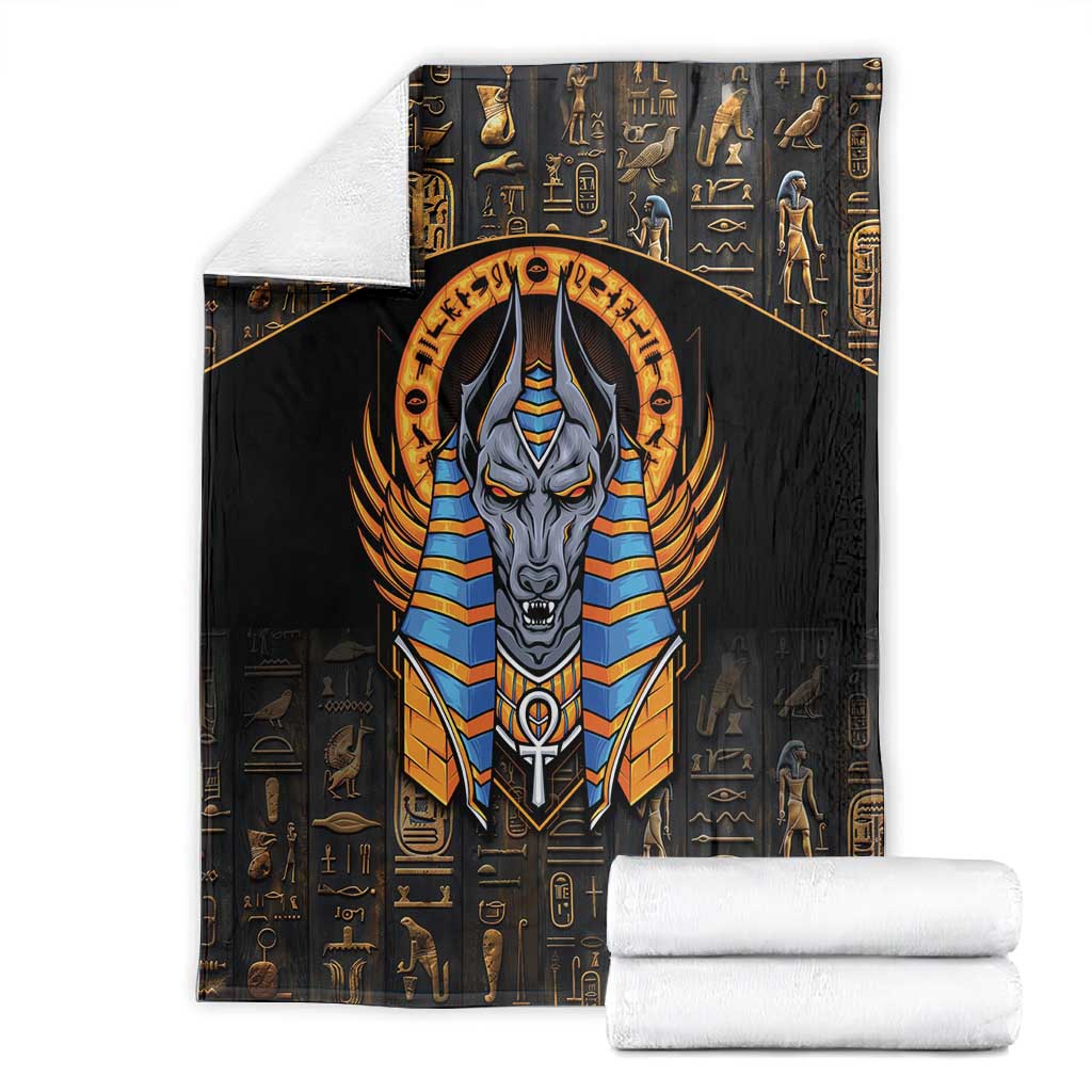Egyptian Anubis Blanket Ancient Egypt Culture LT9