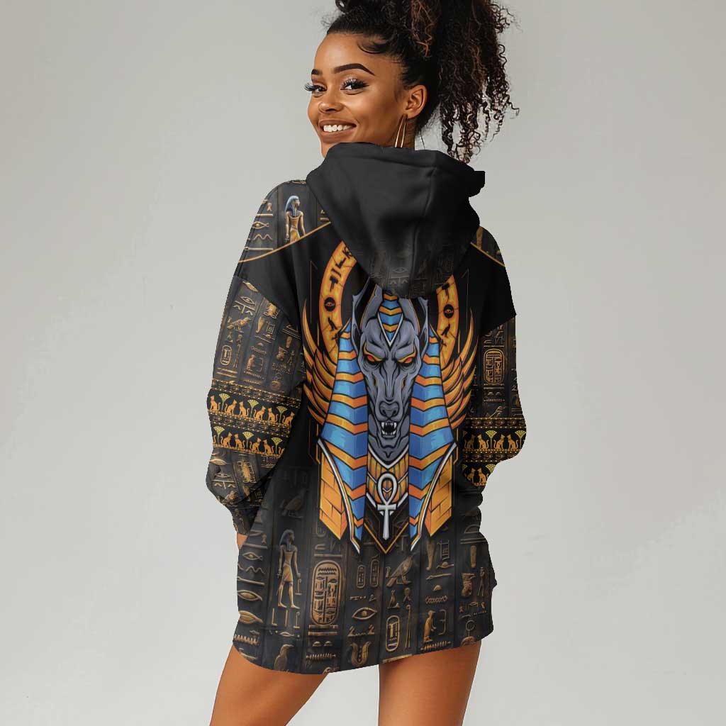 Egyptian Anubis Hoodie Dress Ancient Egypt Culture LT9