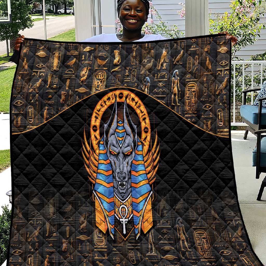 Egyptian Anubis Quilt Ancient Egypt Culture LT9