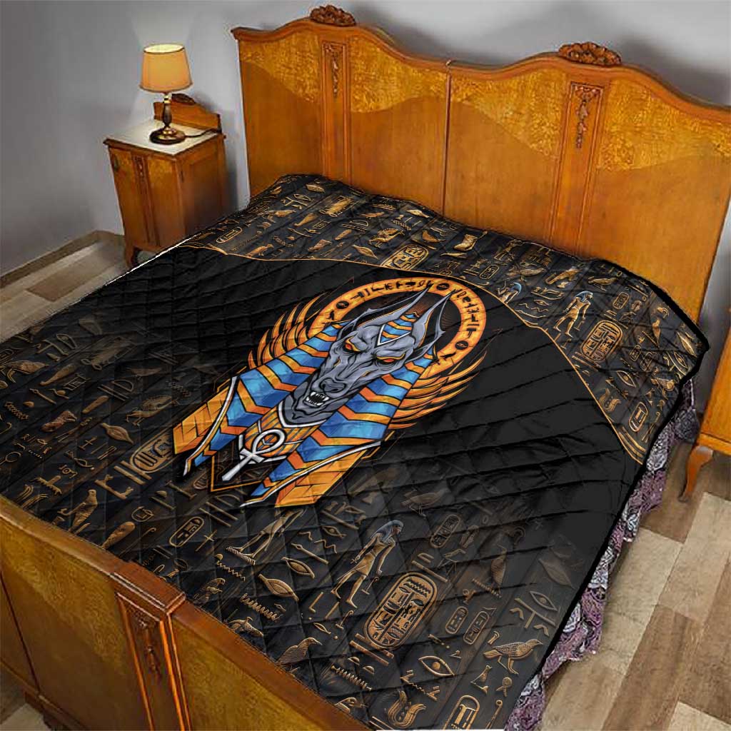 Egyptian Anubis Quilt Ancient Egypt Culture LT9