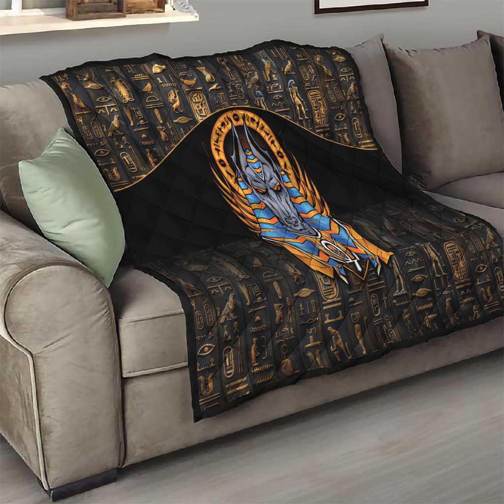 Egyptian Anubis Quilt Ancient Egypt Culture LT9