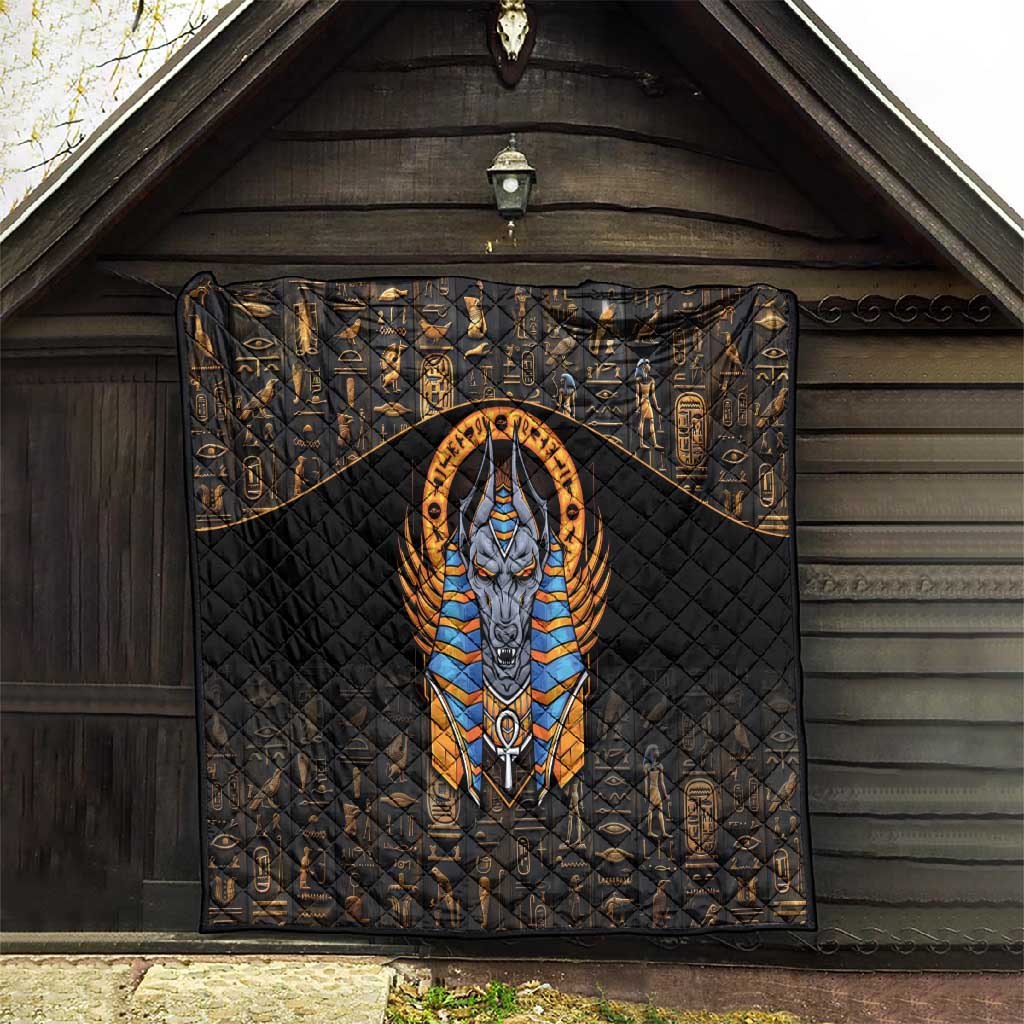 Egyptian Anubis Quilt Ancient Egypt Culture LT9