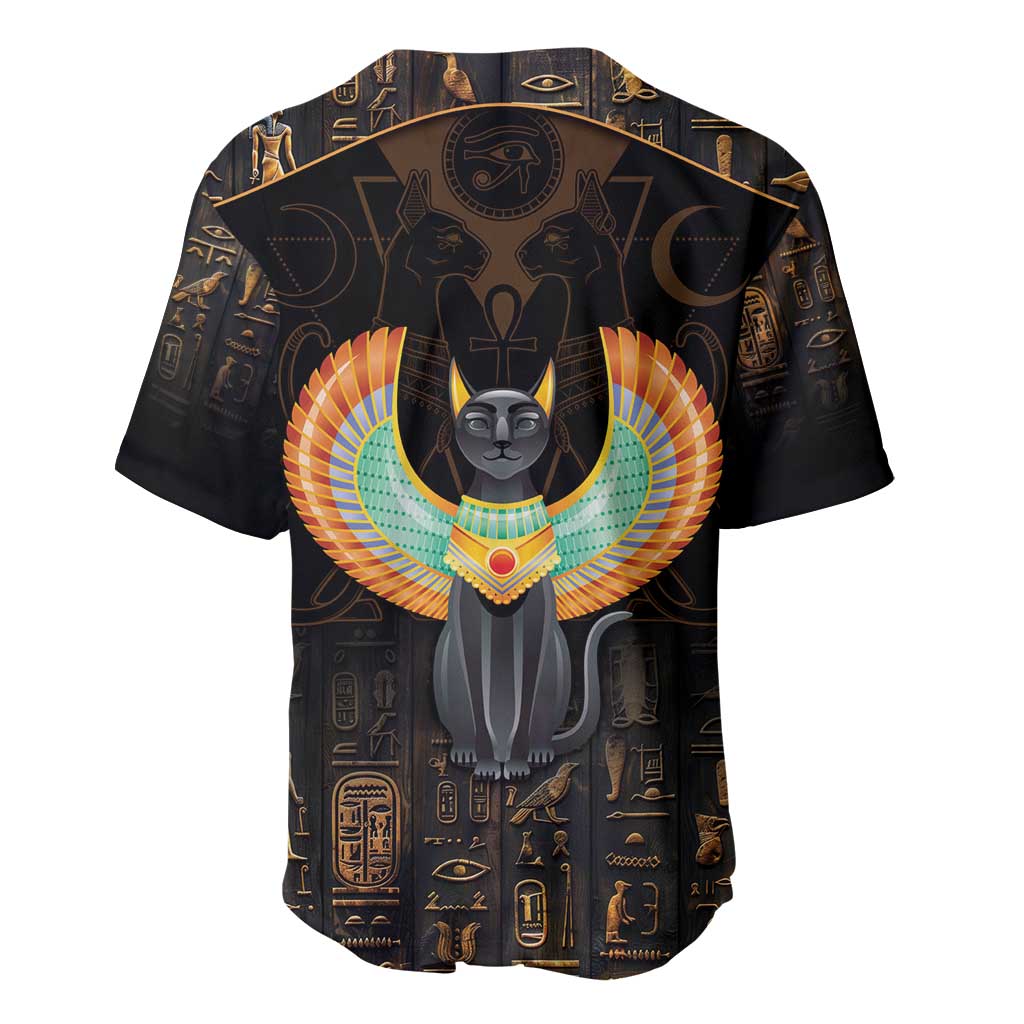 Winged Egypt Cats Baseball Jersey Ancient Egypt Culture LT9