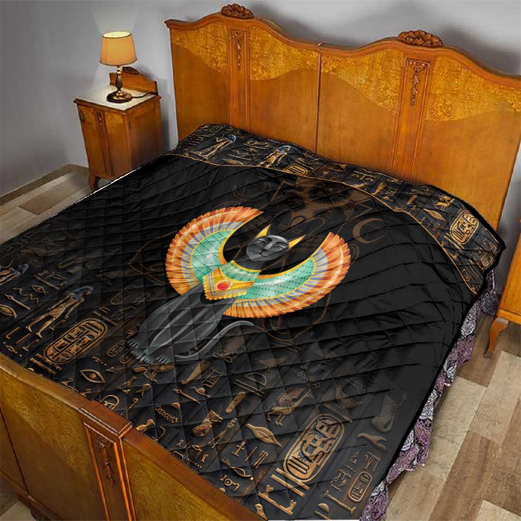 Winged Egypt Cats Quilt Ancient Egypt Culture LT9