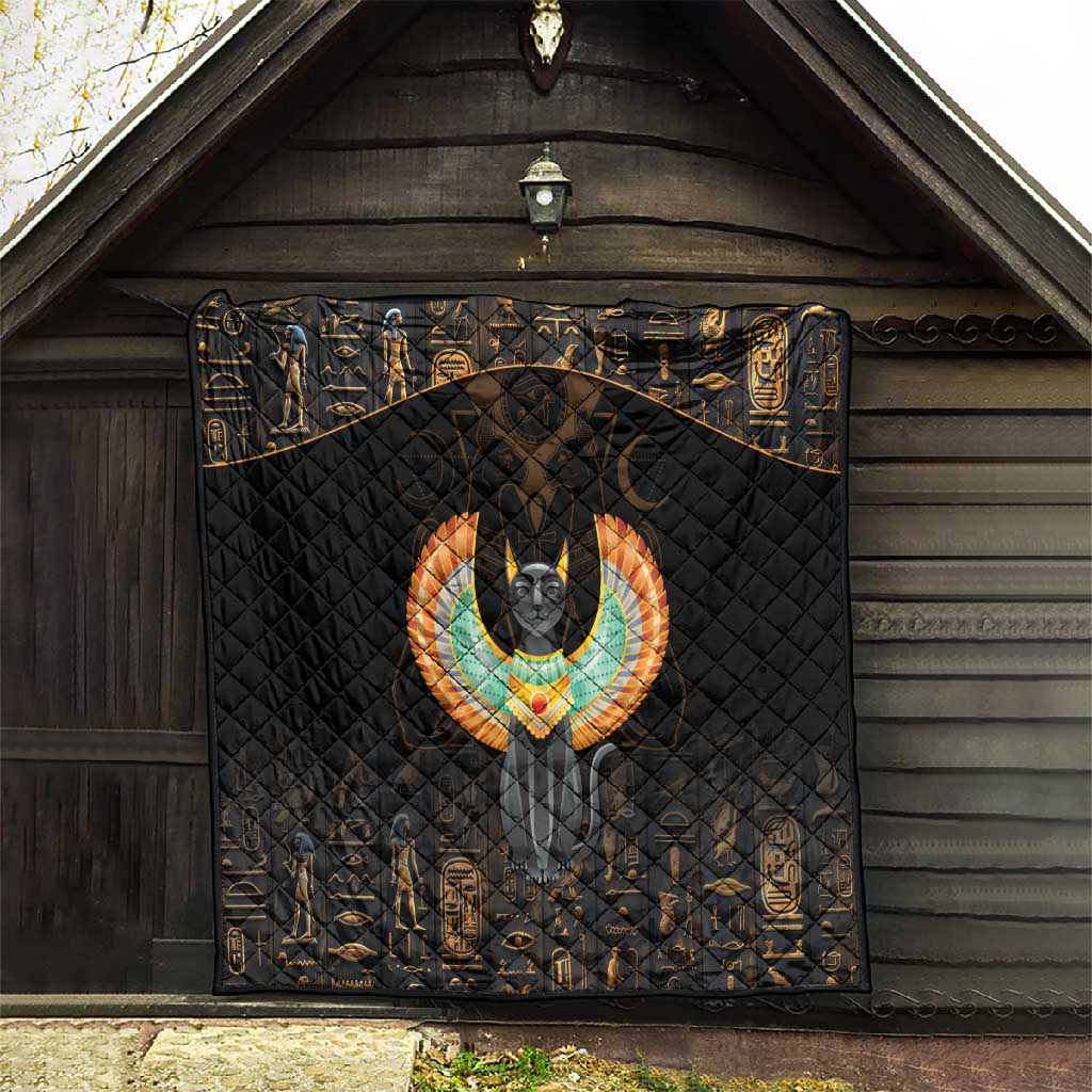 Winged Egypt Cats Quilt Ancient Egypt Culture LT9