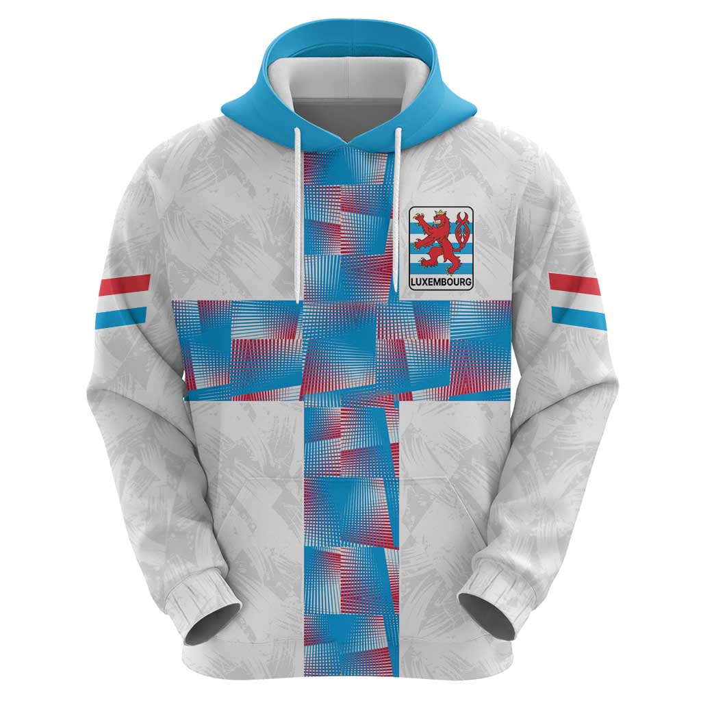 Luxembourg Football Custom Hoodie Les Lions Rouges LT9